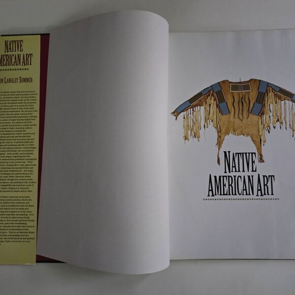Native American Art by Simone Ellis 1994 Hardcover Book With Original Dust Jacke - Picture 4 of 15